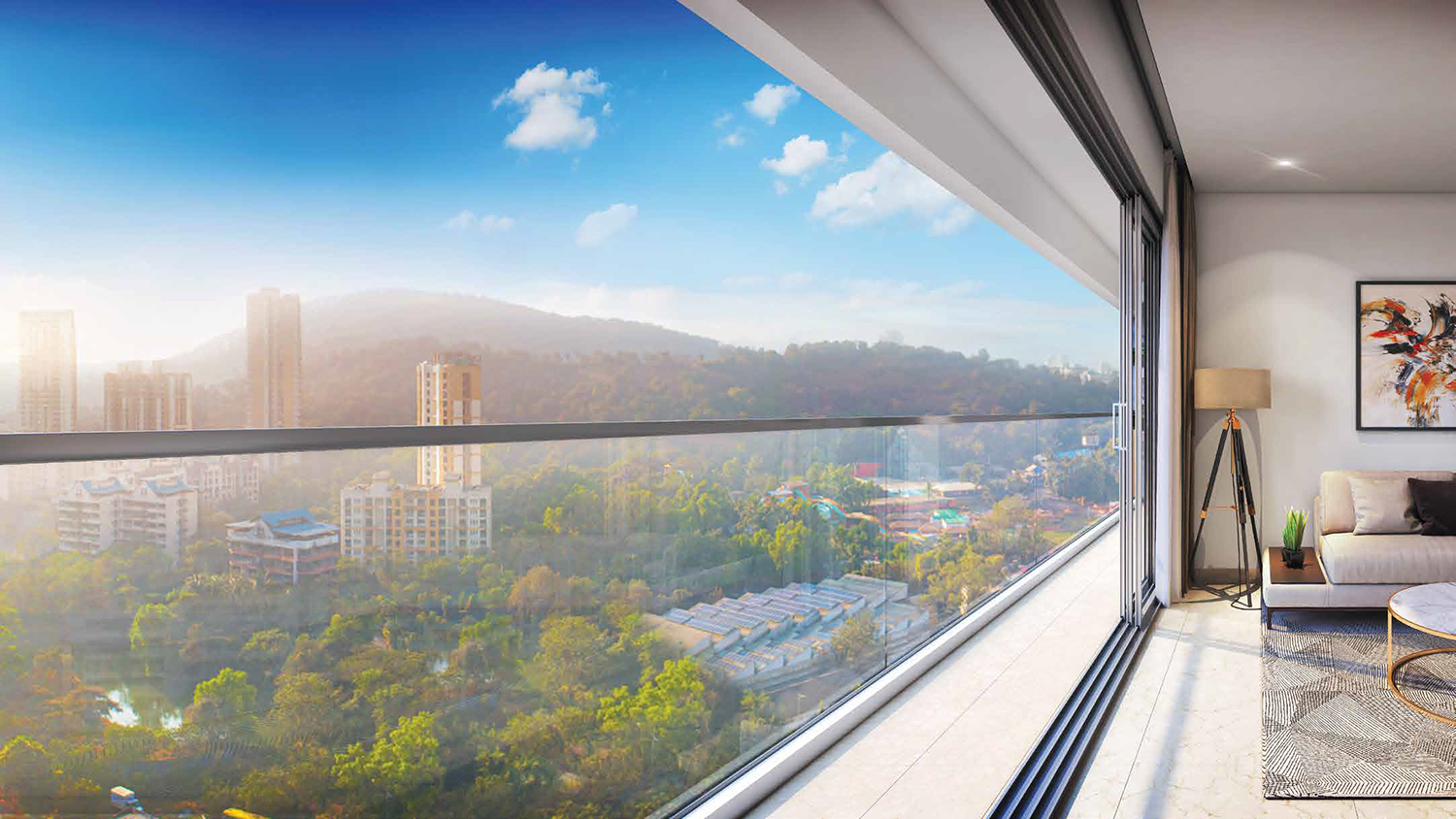 Godrej Exquisite Thane Views
