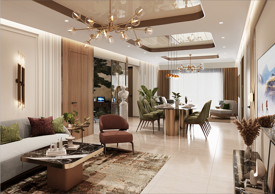 Rooftop Features at Godrej Exquisite