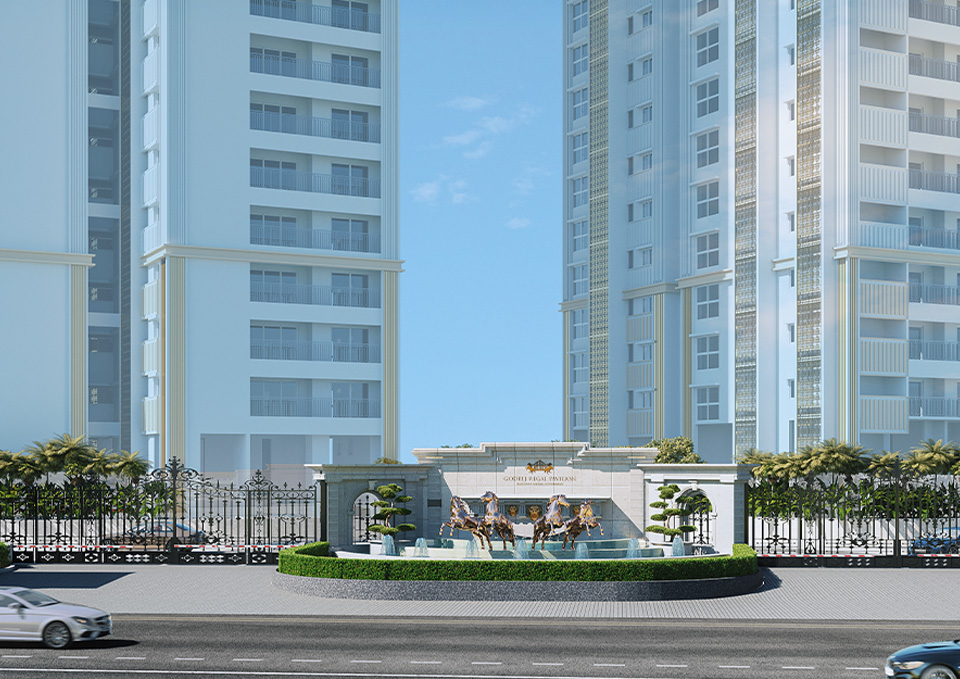 Podium Amenities at Godrej Exquisite